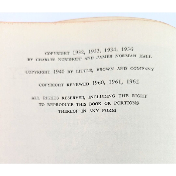 The Bounty Trilogy Nordhoff Hall Wyeth Edition Beautiful Illustrations 1962 - Picture 12 of 13